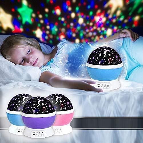 Star Master Dream Rotating Projection Lamp – Color Changing Night Light