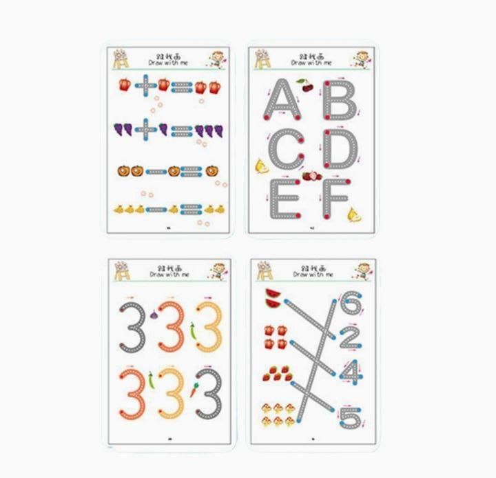 Pen Control Training Exercise Book – Handwriting & Tracing Practice for Kids