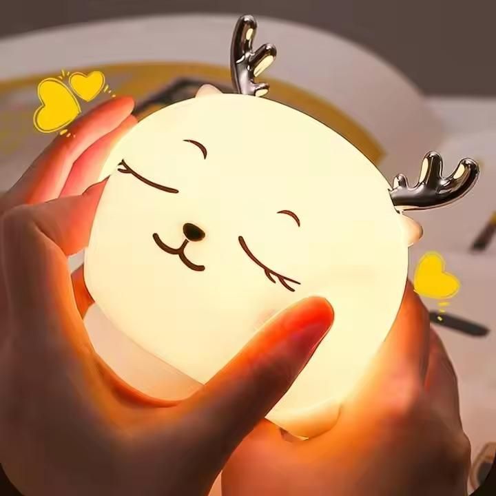 Nursery Night Lights with Battery – Soft Glow Sleep Companion for Babies & Kids