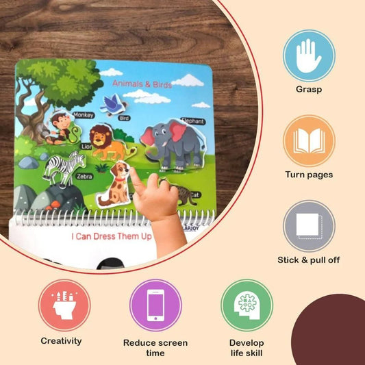 Toddler Learning Binder – Interactive Activity Book for Early Education