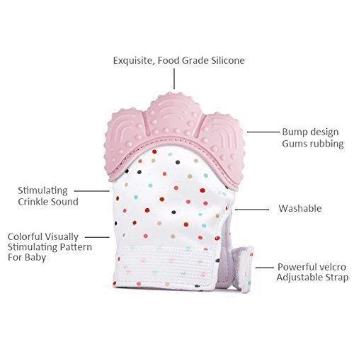 Silicone Teether Glove for Babies – Self-Soothing Chew Toy for Tiny Hands!