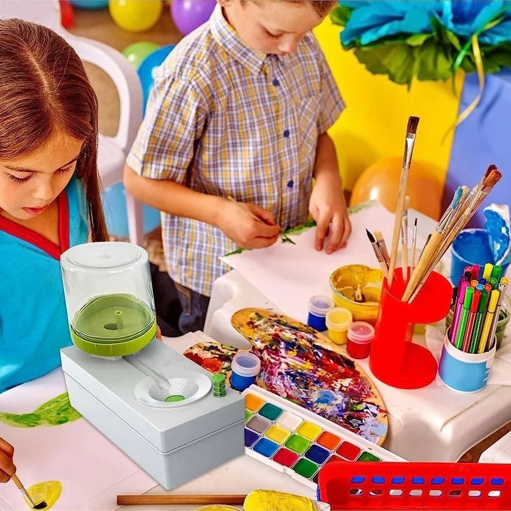 Paint Brush Cleaner 250ml – Water Recycling Cleaning Tool for Kids & Artists