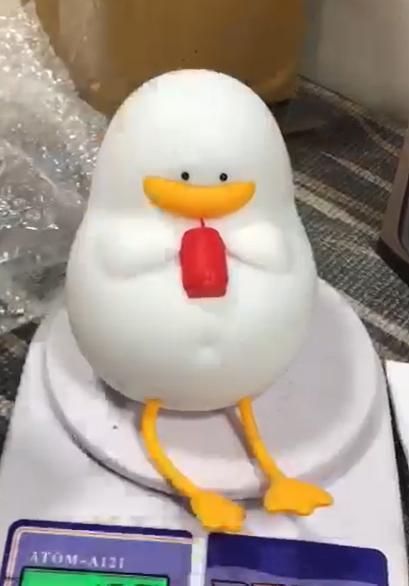 Duck Night Light – Soft Silicone Touch Lamp for Kids & Baby Rooms