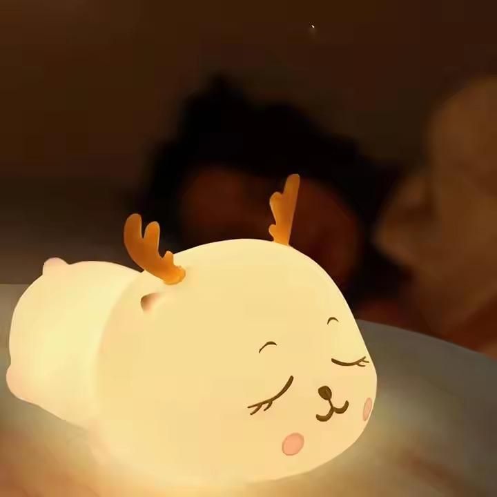 Nursery Night Lights with Battery – Soft Glow Sleep Companion for Babies & Kids