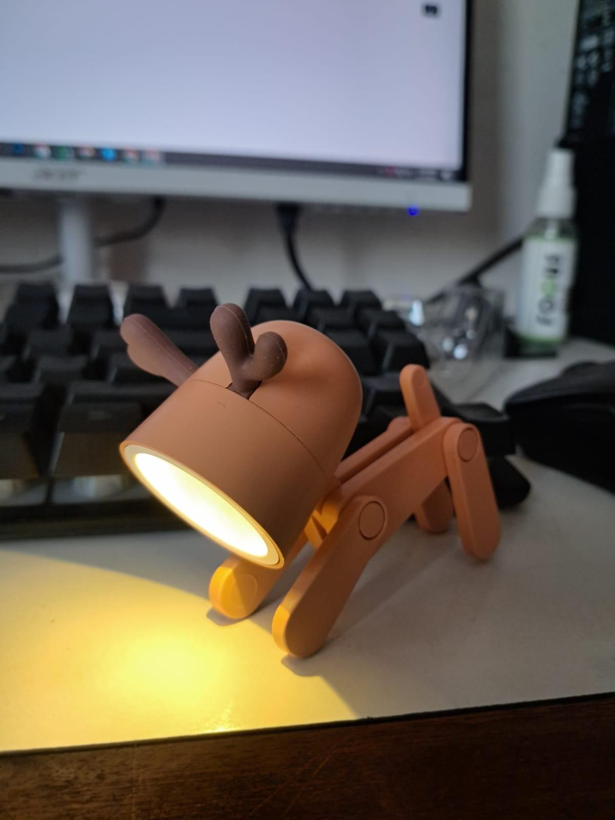 Mini LED Desk Lamp – Portable Study & Night Light for Kids