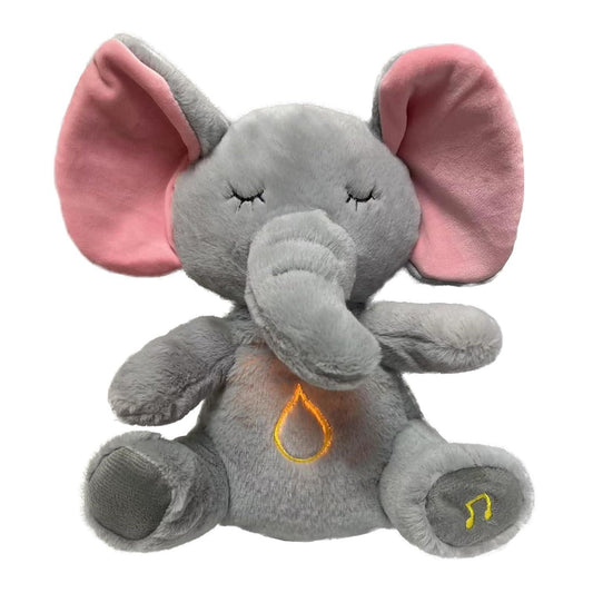 Elephant Breathing Stuffed Animal – Soft, Soothing Cuddle Companion
