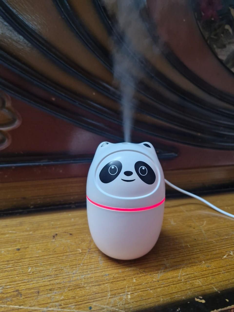 Mini Cute Panda Cool Mist Humidifier – Adorable Room Moisturizer