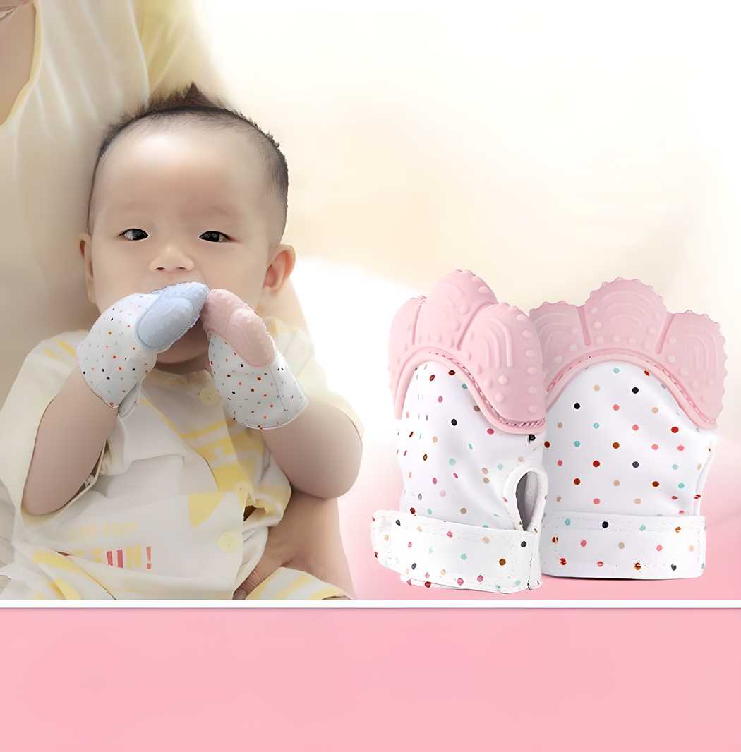 Silicone Teether Glove for Babies – Self-Soothing Chew Toy for Tiny Hands!