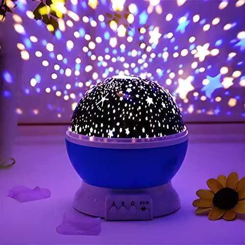 Star Master Dream Rotating Projection Lamp – Color Changing Night Light