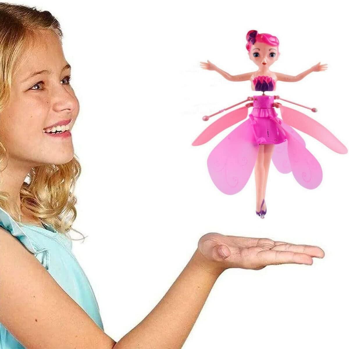 Magic Flying Fairy Doll – Twirl & Fly with Graceful Wings!
