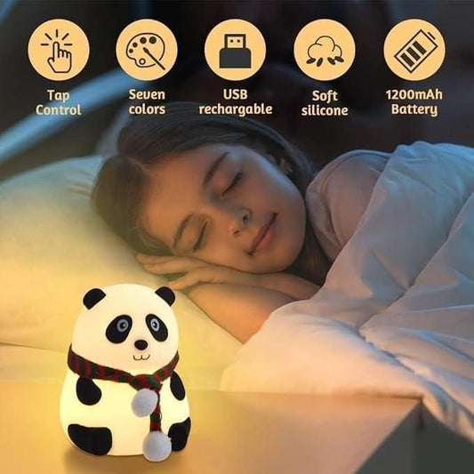 Cute Panda Light Lamp for Kids – Soft Glow LED Night Light