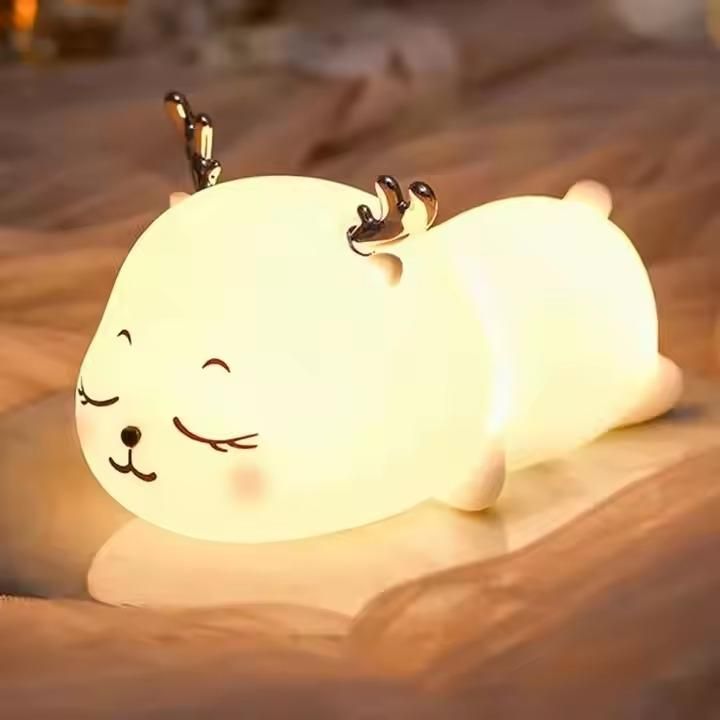 Nursery Night Lights with Battery – Soft Glow Sleep Companion for Babies & Kids