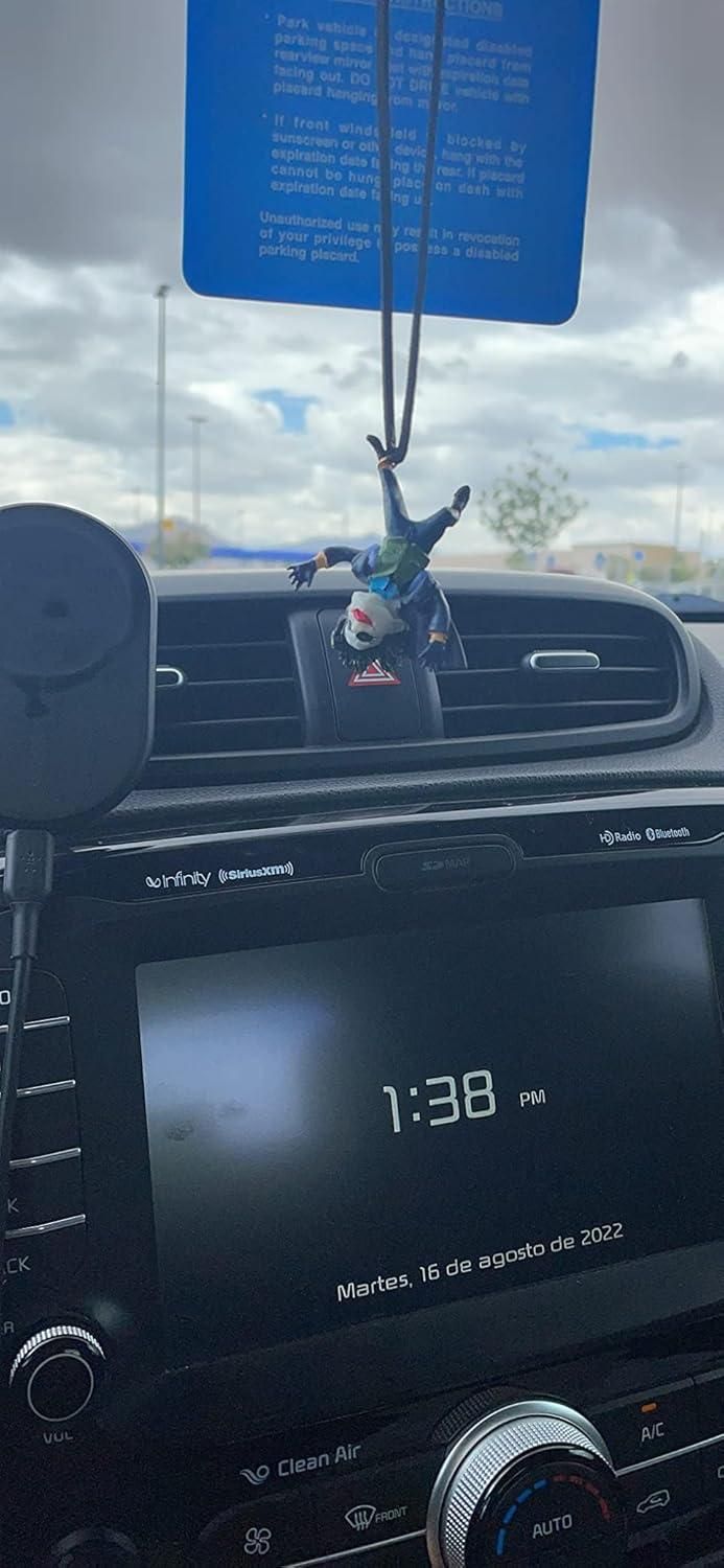 Joker Rearview Mirror Hanging – Quirky Clown Car Decor for Comic Lovers