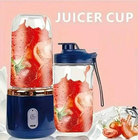 Multifunctional Small Portable Juicer – USB Rechargeable Mini Blender Bottle