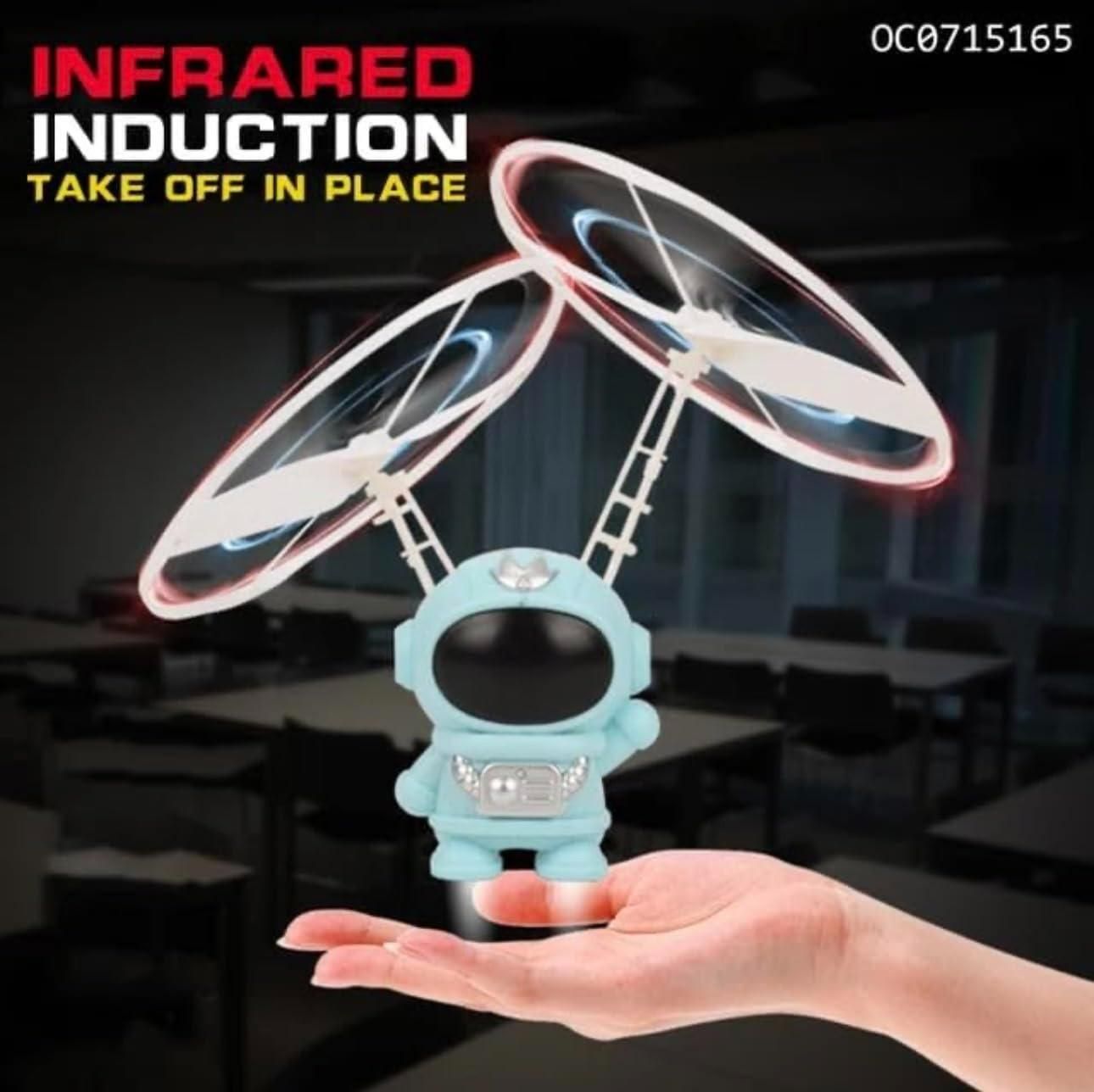 Flying Spaceman Toy For Kids – Wind-Up Rocket Astronaut Fun