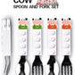 Cow Shaped Grip Spoon and Fork Set – Cute & Easy Mealtime for Kids