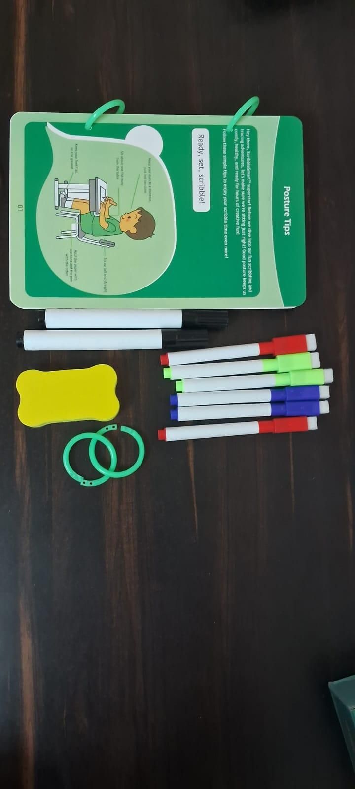 Pen Control Training Exercise Book – Handwriting & Tracing Practice for Kids