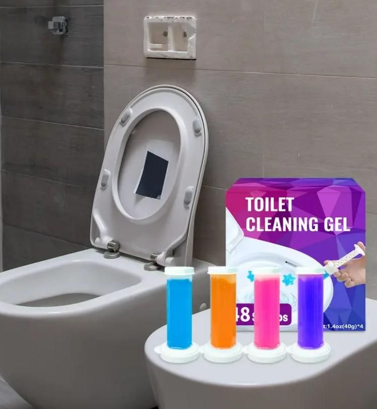 Toilet Deodorant Gel Stamps – Long-Lasting Floral Freshness (Pack of 1)