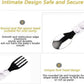 Cow Shaped Grip Spoon and Fork Set – Cute & Easy Mealtime for Kids