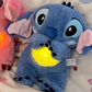 Musical Breathing Stitch Doll – Plush Toy with Soothing Lights & Sound