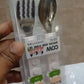 Cow Shaped Grip Spoon and Fork Set – Cute & Easy Mealtime for Kids