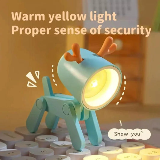 Mini LED Desk Lamp – Portable Study & Night Light for Kids