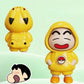 Shinchan Face Changing Keychain – Funny Mood Flip Keyring for Kids & Fans