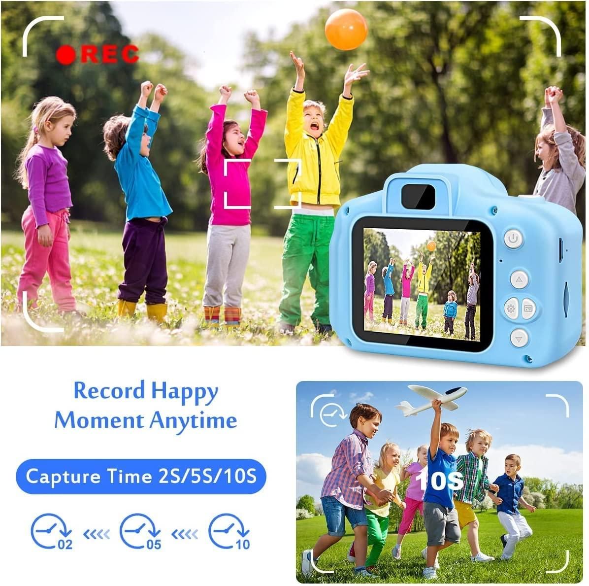 Digital Video Camera for Kids – Fun HD Toy Camera with Screen & Recording