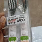 Cow Shaped Grip Spoon and Fork Set – Cute & Easy Mealtime for Kids