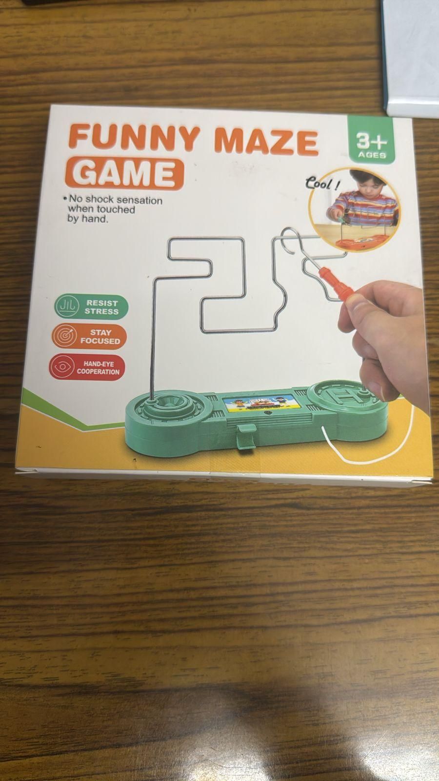Electronic Puzzle Maze Game – Light & Sound Brain Challenge Toy