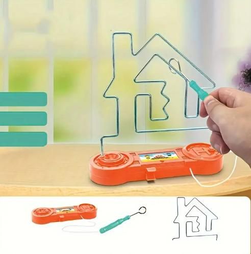 Electronic Puzzle Maze Game – Light & Sound Brain Challenge Toy