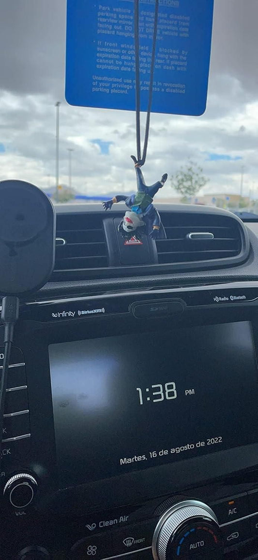 Joker Rearview Mirror Hanging – Quirky Clown Car Decor for Comic Lovers