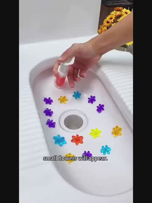 Toilet Deodorant Gel Stamps – Long-Lasting Floral Freshness (Pack of 1)