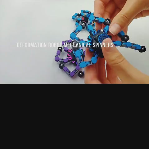 Transformation Robot Fidget Spinner – Anti-Stress Deformation Toy (Pack of 1)