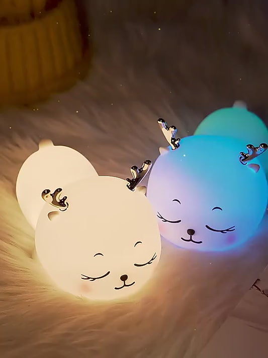 Nursery Night Lights with Battery – Soft Glow Sleep Companion for Babies & Kids