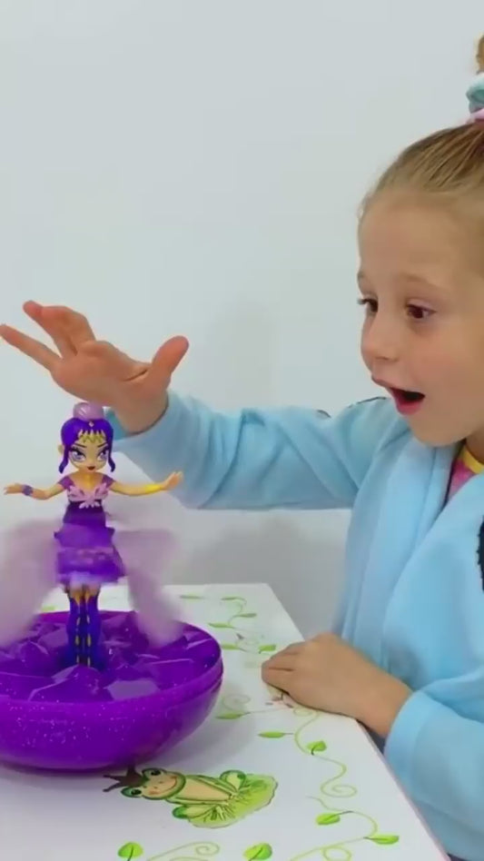 Magic Flying Fairy Doll – Twirl & Fly with Graceful Wings!