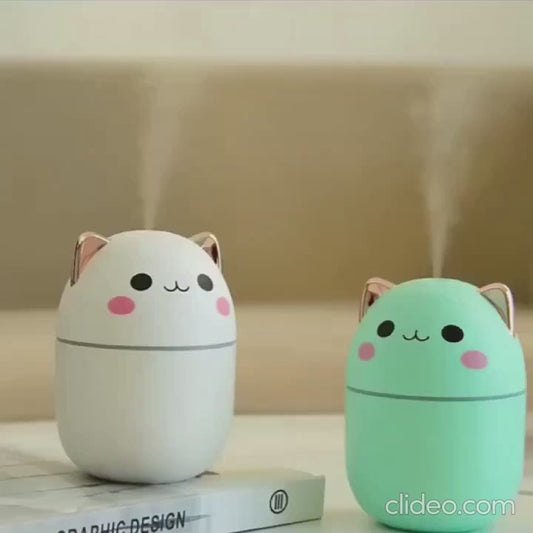 Mini Cute Panda Cool Mist Humidifier – Adorable Room Moisturizer